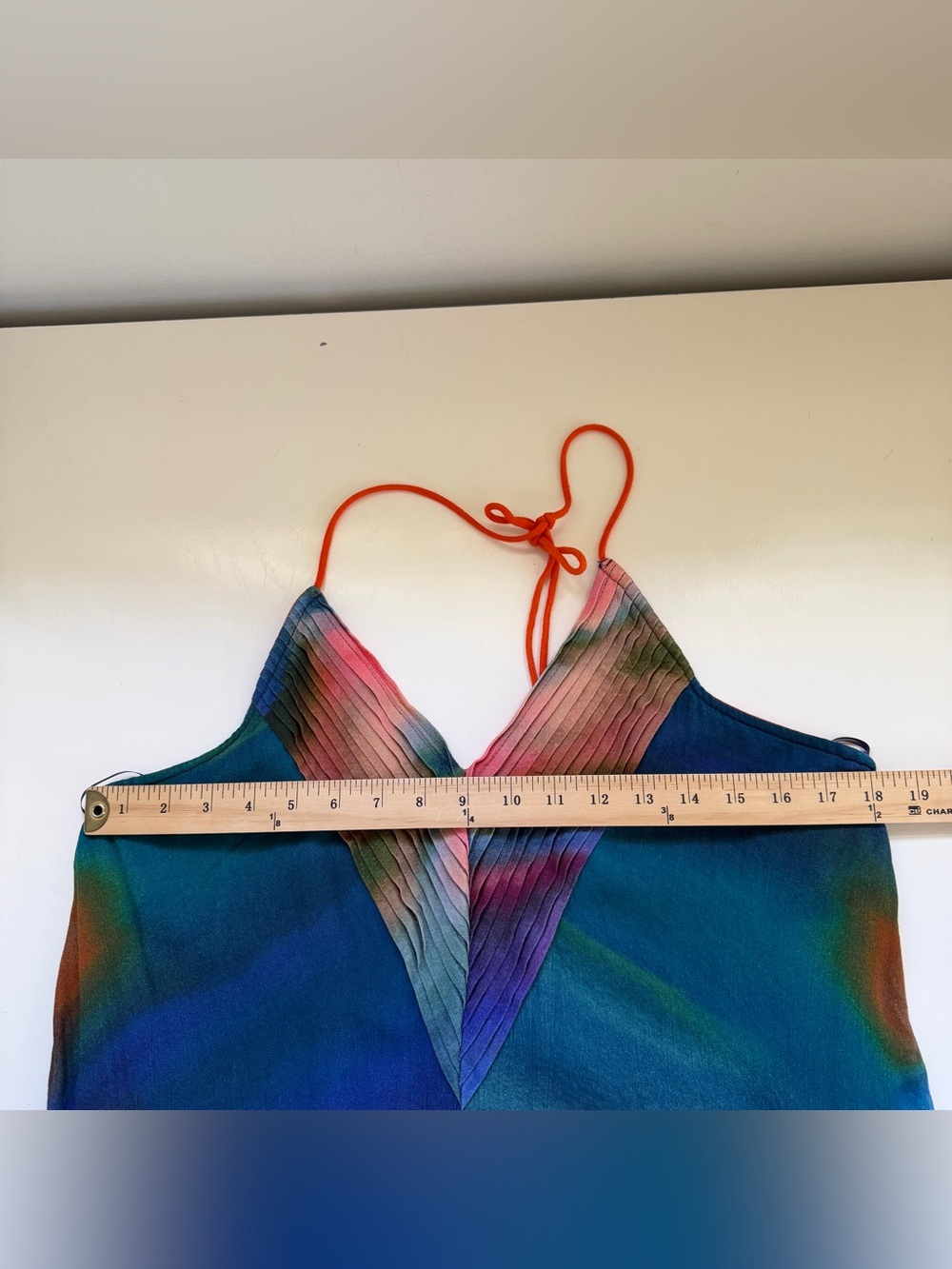 Free People Catalina Maxi Sundress Size Halter Open Back Small Resort Boho - Picture 6 of 10